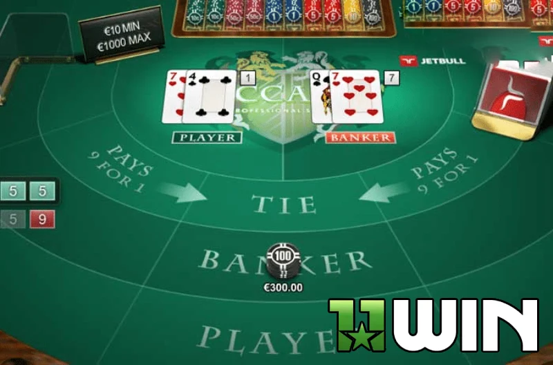 Chia sẻ top 5 kỹ thuật chơi baccarat tại casino 11WIN